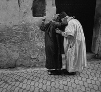 Friendly secret. Fez, Morocco 1988